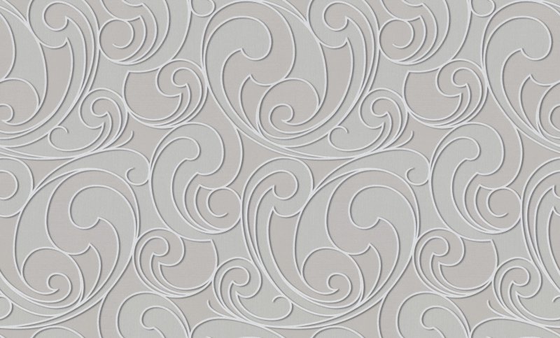 Флизелиновые обои с завитками