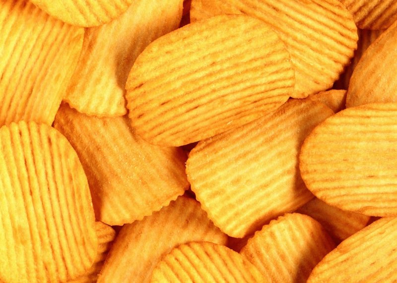 Текстура чипсов