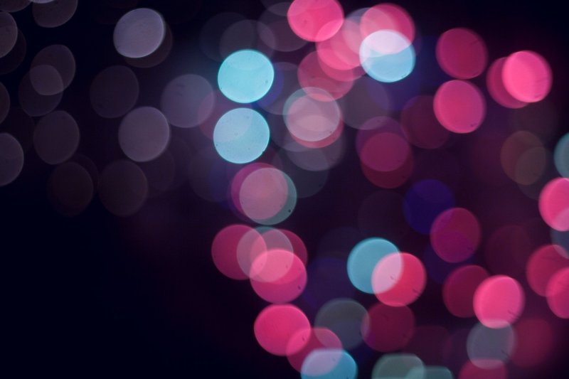 Разноцветные блики