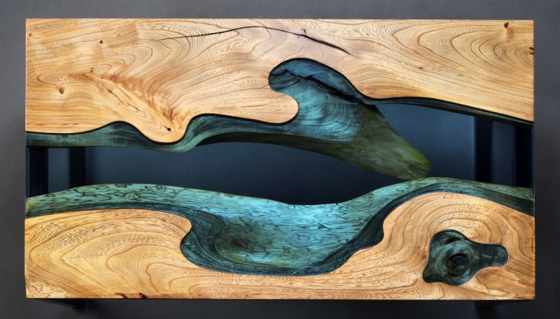 Стол слэб река