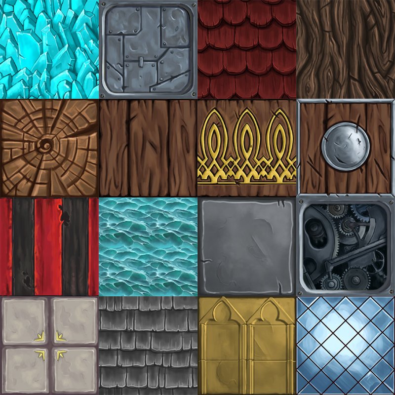 Мультяшные текстуры для игр