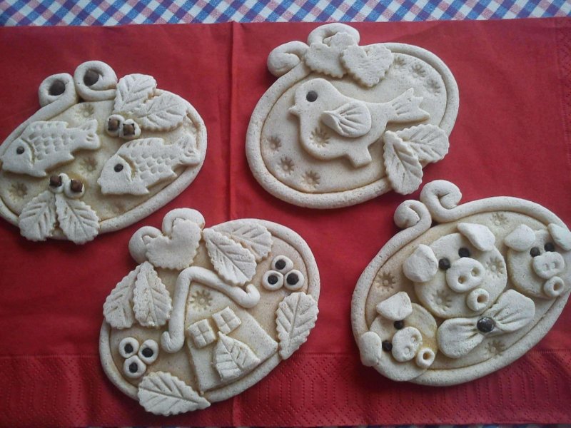 Лепка из соленого теста