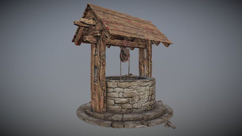 Колодец в древней Руси