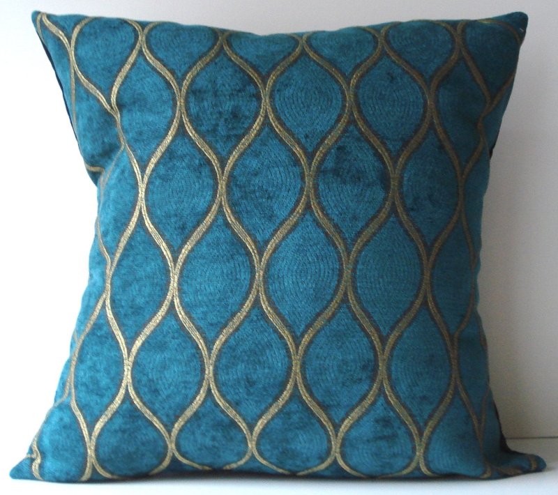 Подушка синий