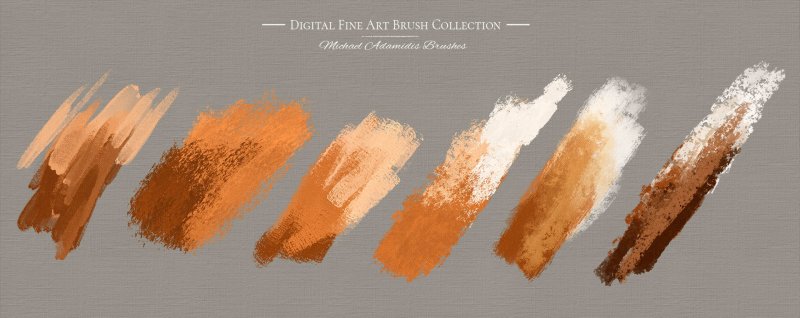 Кисть artists' Oils grainy Dry Brush