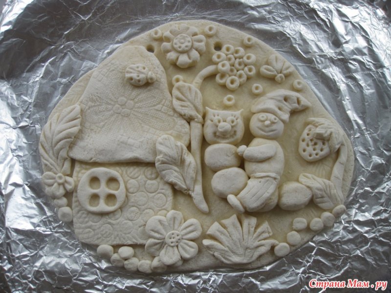 Лепка из теста