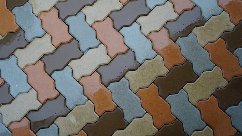 Тротуарная плитка Дубайская звезда