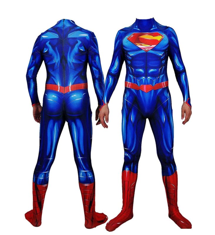 Костюм супергероя с молнией