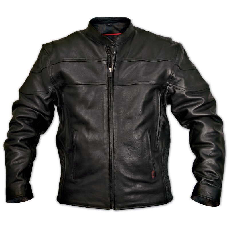 Текстура кожаной куртки