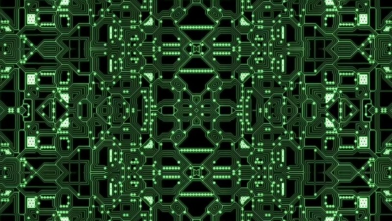 Текстура печатной платы