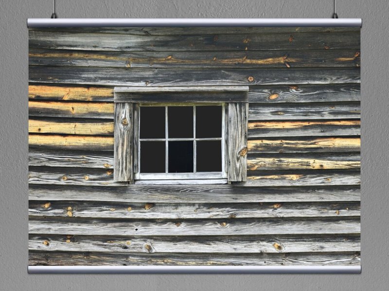 Стена старого деревянного дома