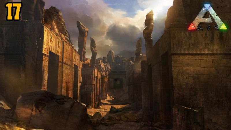 Египет концепт арт руины