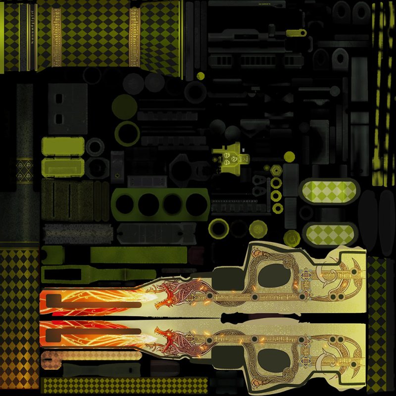 Скин АВП драгон ЛОР