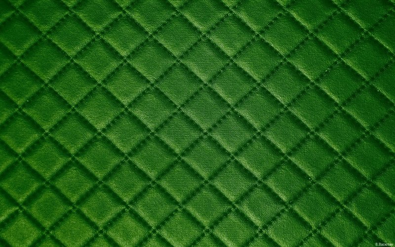 Зеленая ткань
