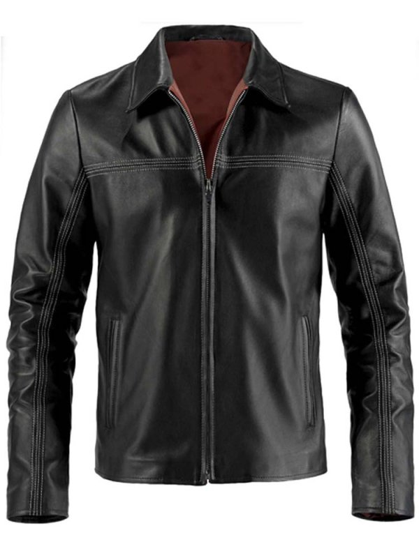 Бриони кожаная куртка мужская