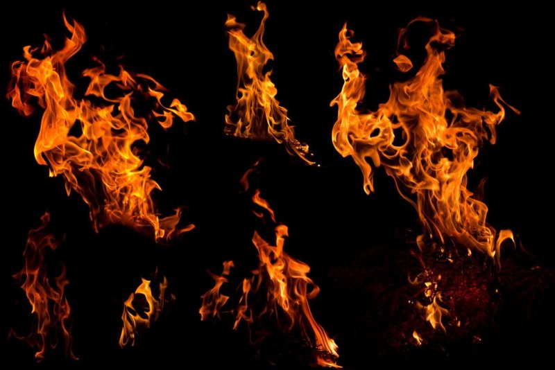 Эффект огня