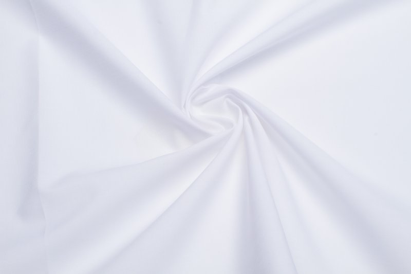 Белая ткань хлопок
