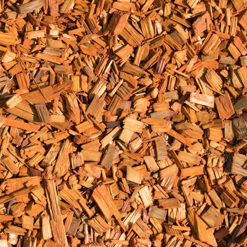 Кора щепа мульча