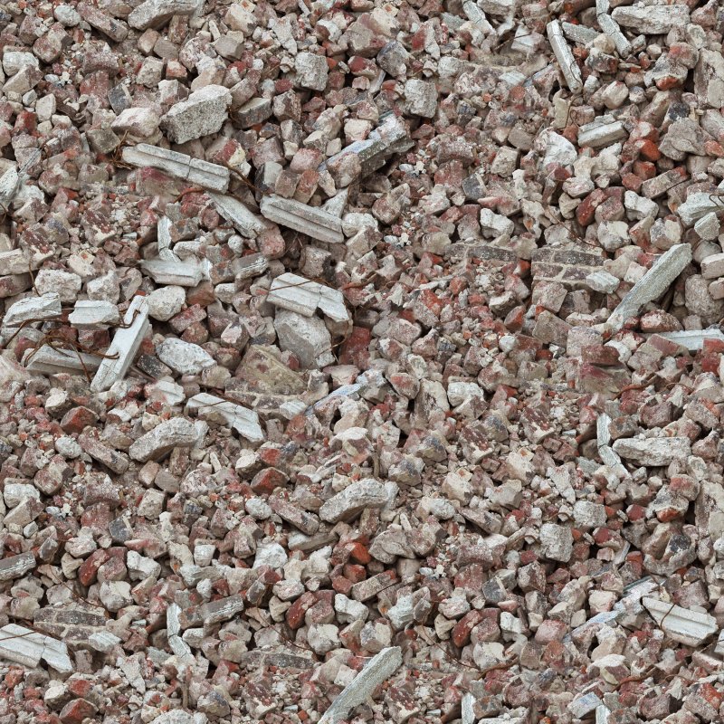 Строительный мусор текстура