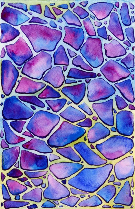 Стекло акварель текстура