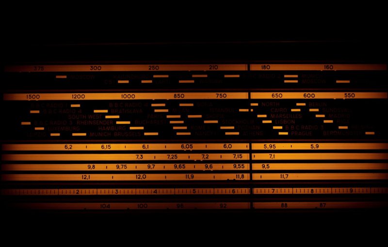 Шкала радиоприемника