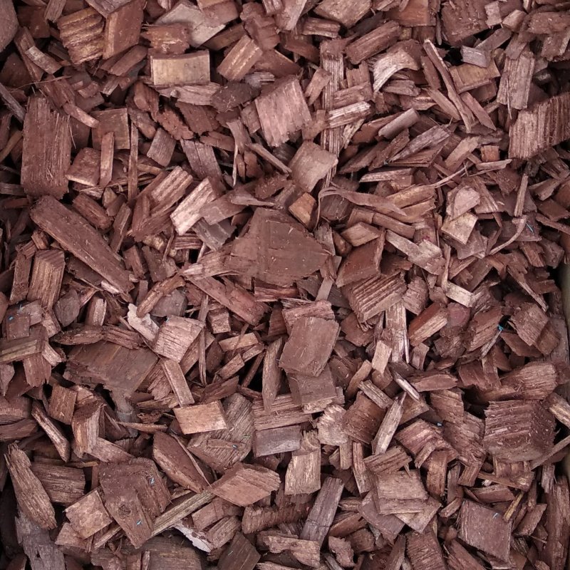 Щепа коричневая 60л