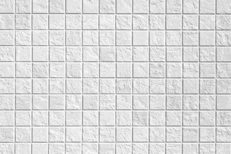 Плитка белая мелкая