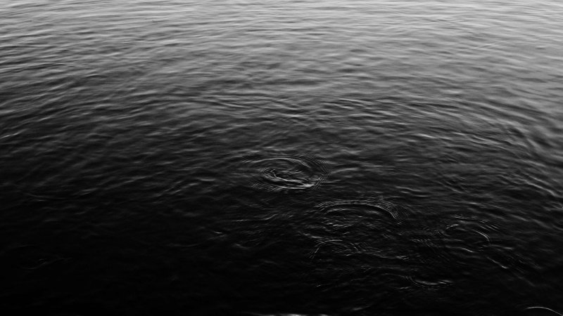 Темная гладь воды