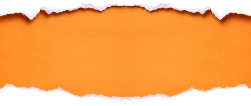 Рваный край бумаги