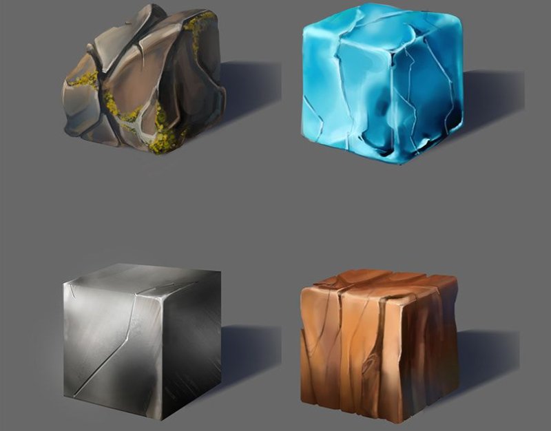 Металлический куб