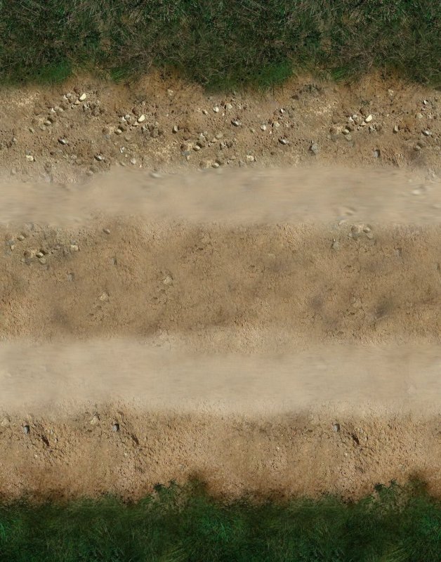 Дорога вид сверху