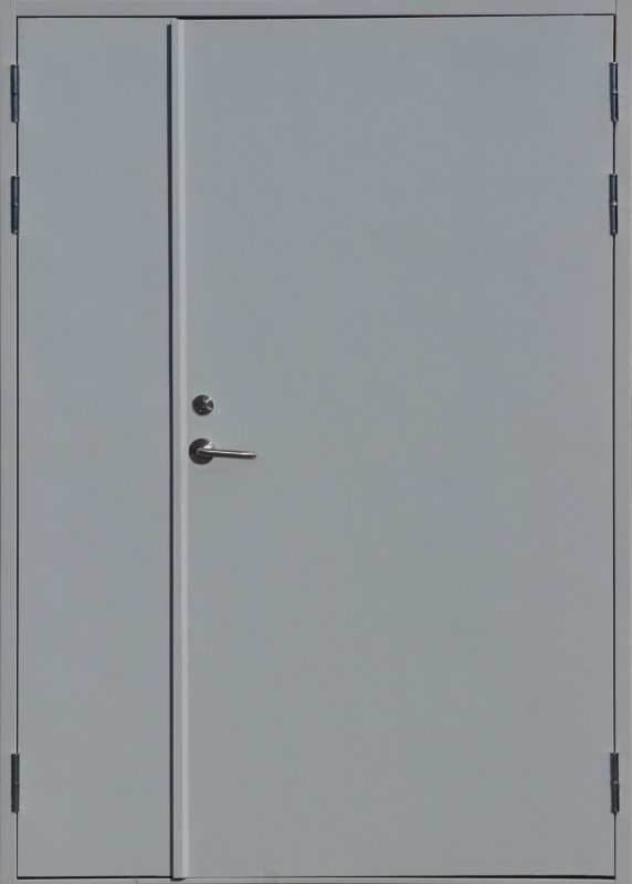 Дверь противопожарная металлическая двупольная ДПМ-02/60