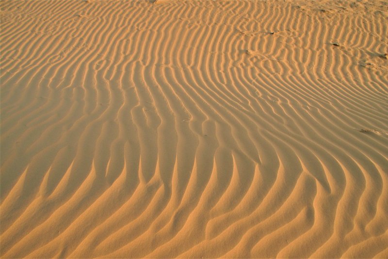 Текстура песка в пустыне