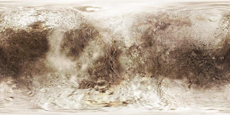 Текстура Плутона