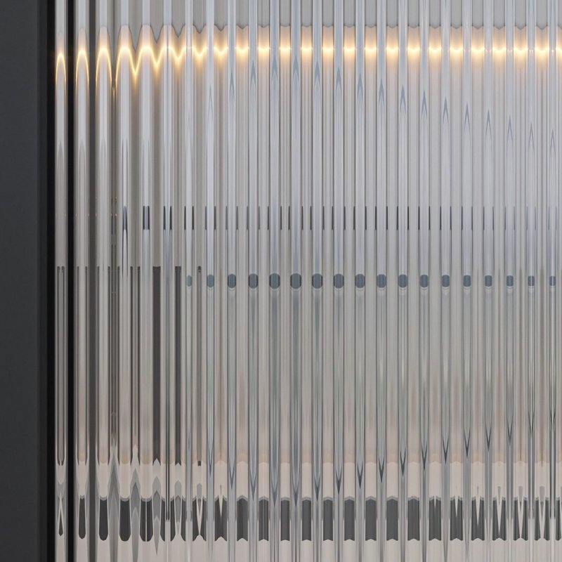 Стекло estriado Ribbed Glass