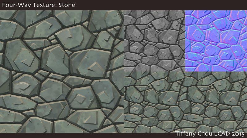 Стилизованная текстура камня