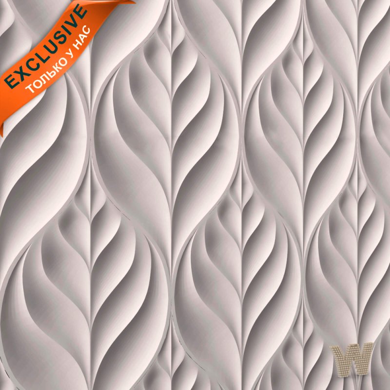 Гипсовая 3d панель "Stahl"