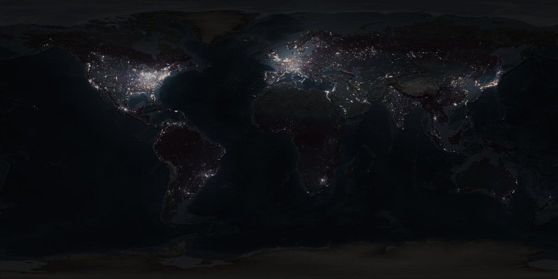 Текстура земли из космоса