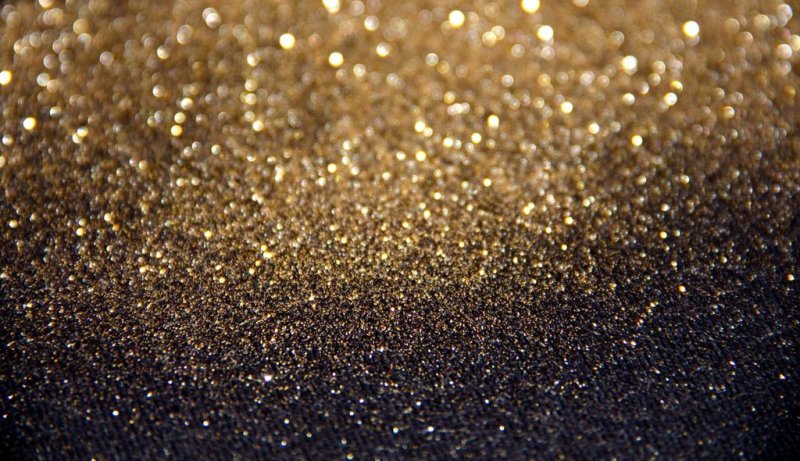Золотые блестки