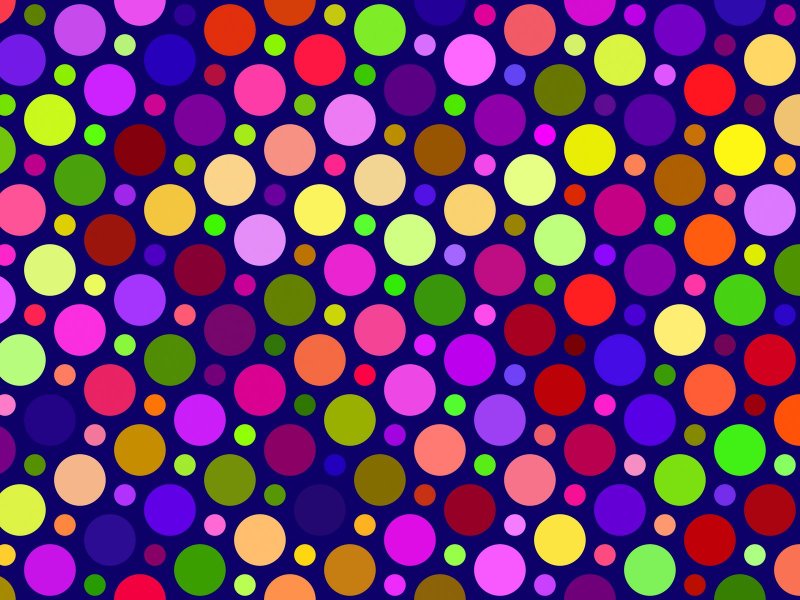 Разноцветный горошек