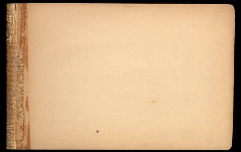 Старый лист альбома