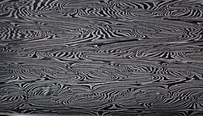 Дамаск сталь фактура