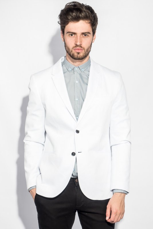 Белый жакет мужской