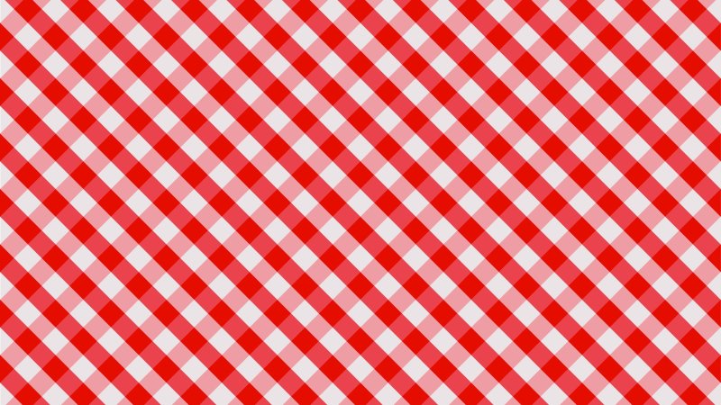 Скатерть в красную клетку