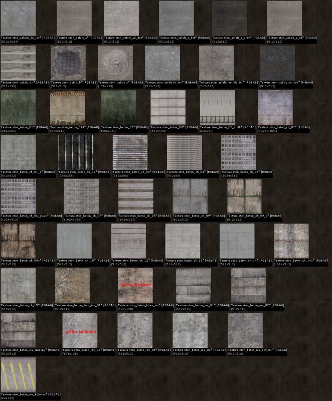 Текстуры из метро 2033