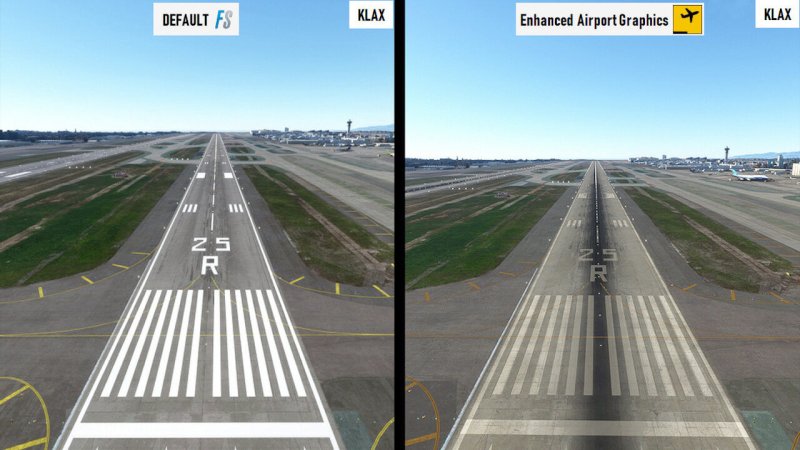 MSFS 2020 enhanced Airport Graphics