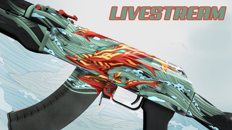 АК 47 Аквамариновая