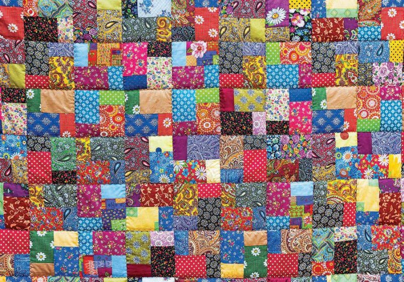 Цветные лоскутки