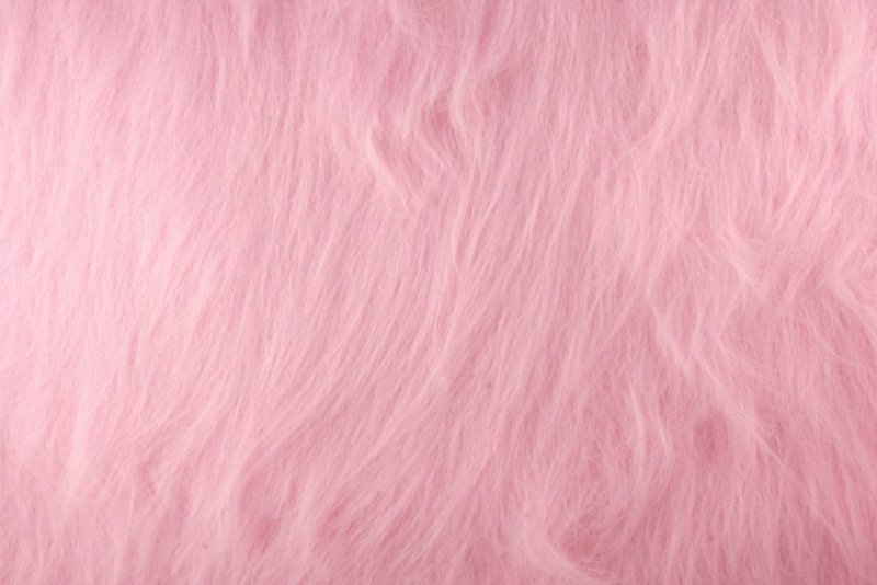 Розовая шерсть