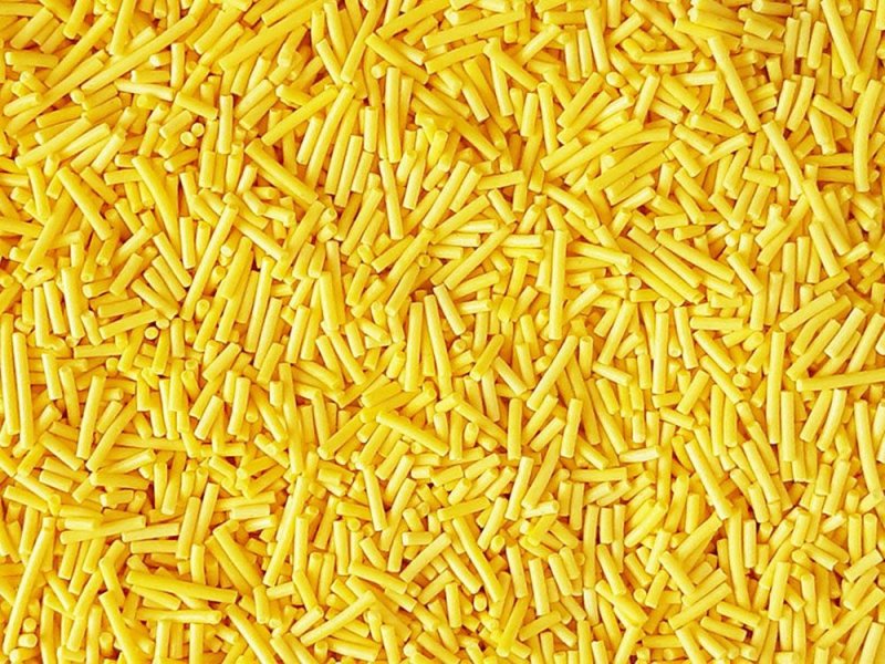 Посыпка вермишель оранжевая